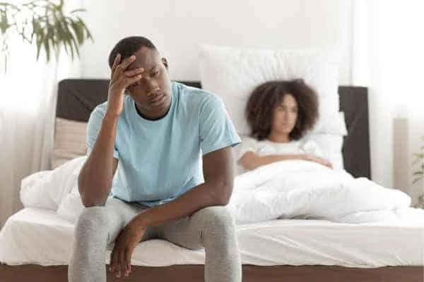 Man upset about ED symptoms King's Norton