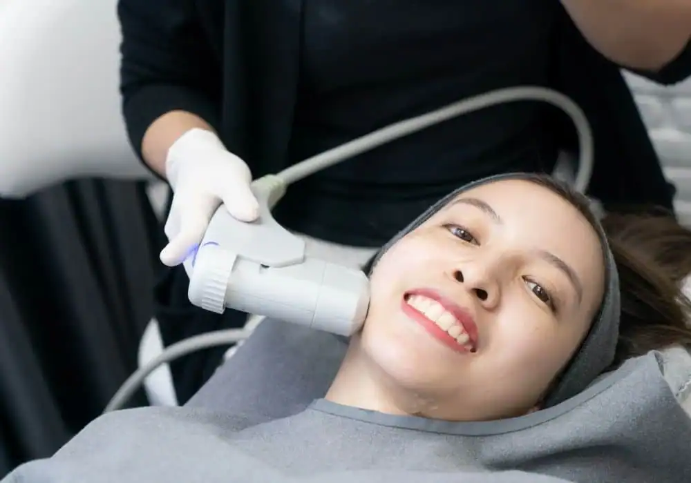 HIFU treatment King's Norton in progress