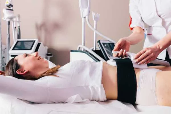 woman having body sculpting to help improve her body image and her mental health King's Norton