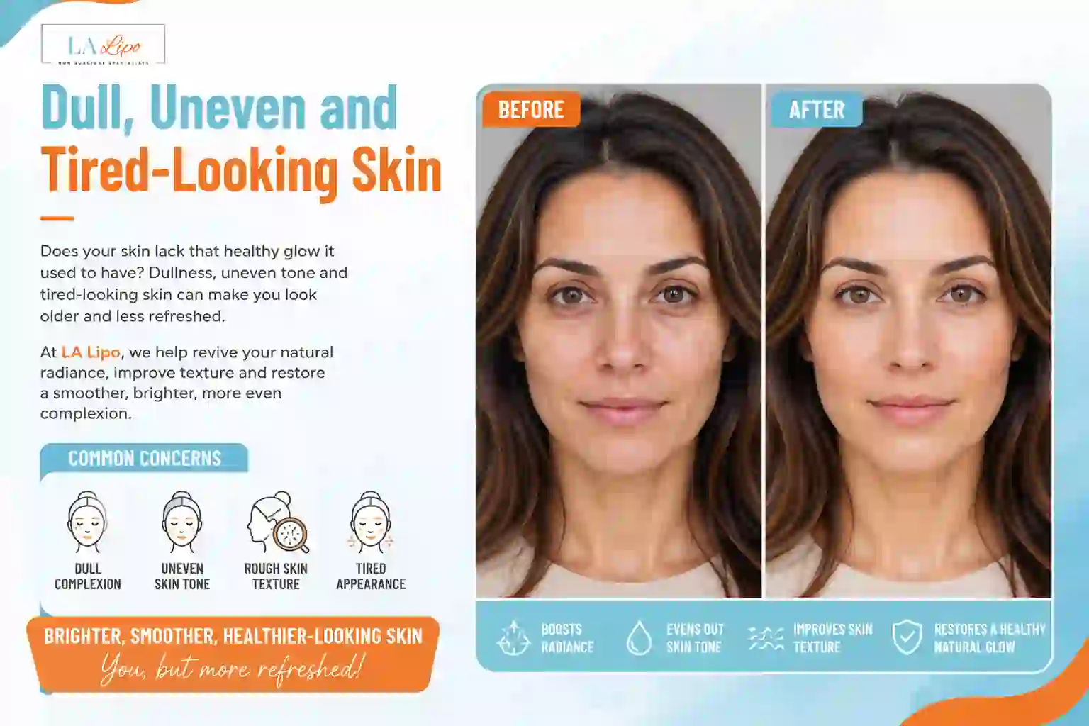 Sign #5: Dull, Uneven and Tired-Looking Skin King's Norton